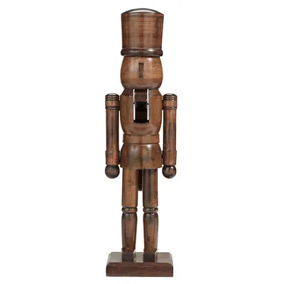 14-Inch Wood Soldier Nutcracker