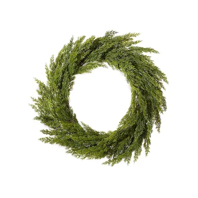 24-Inch Cypress Wreath