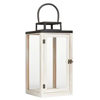Natural Wooden Lantern