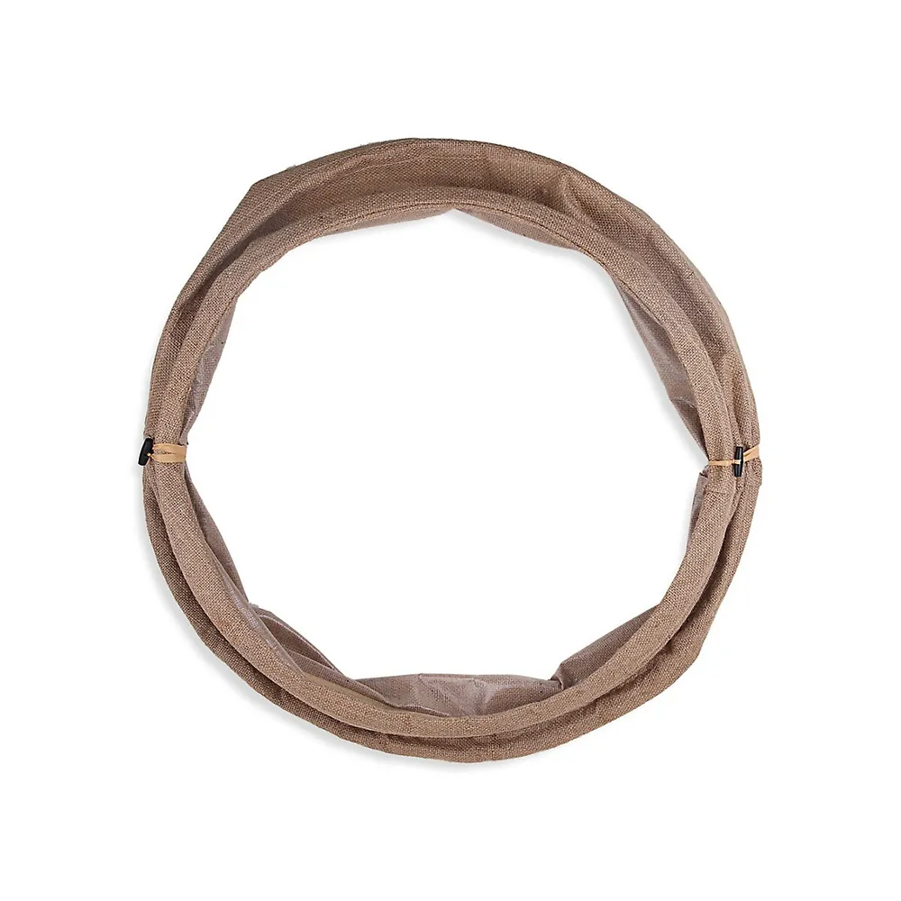 Burlap Christmas Tree Collar