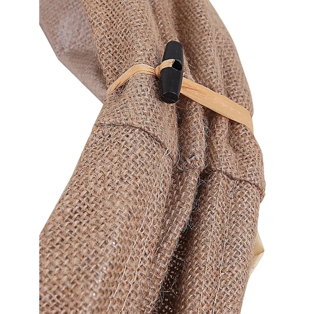 Burlap Christmas Tree Collar