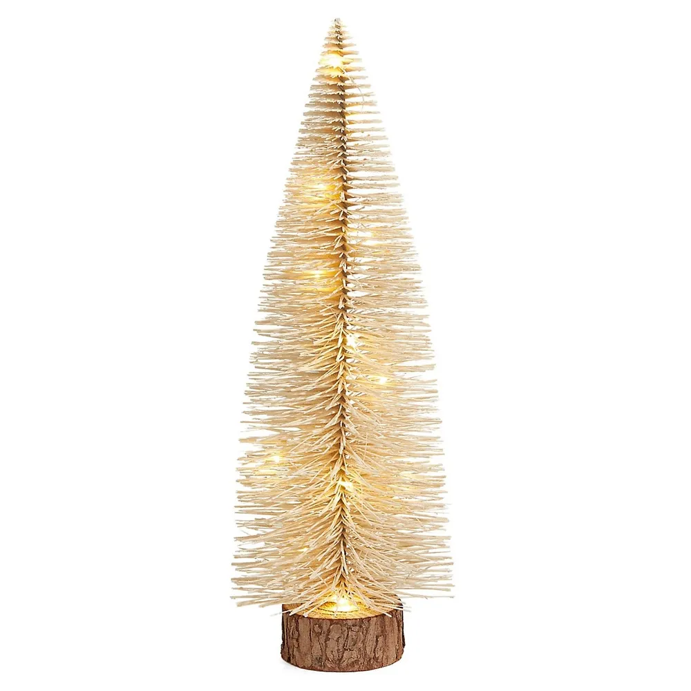 Sisal Tree with LED Lights