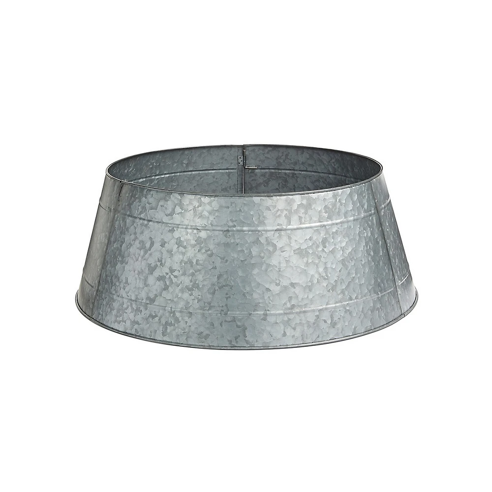 Galvanized Metal Christmas Tree Collar