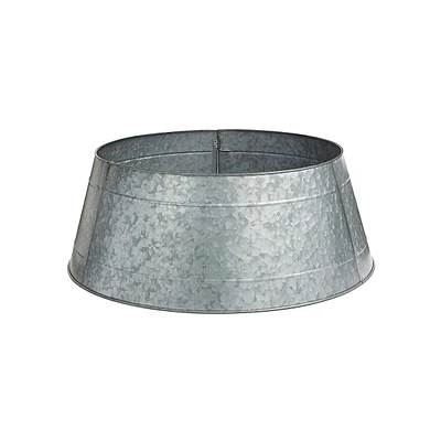 Galvanized Metal Christmas Tree Collar