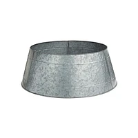 Galvanized Metal Christmas Tree Collar