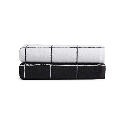 Emory Grid Bath Towel