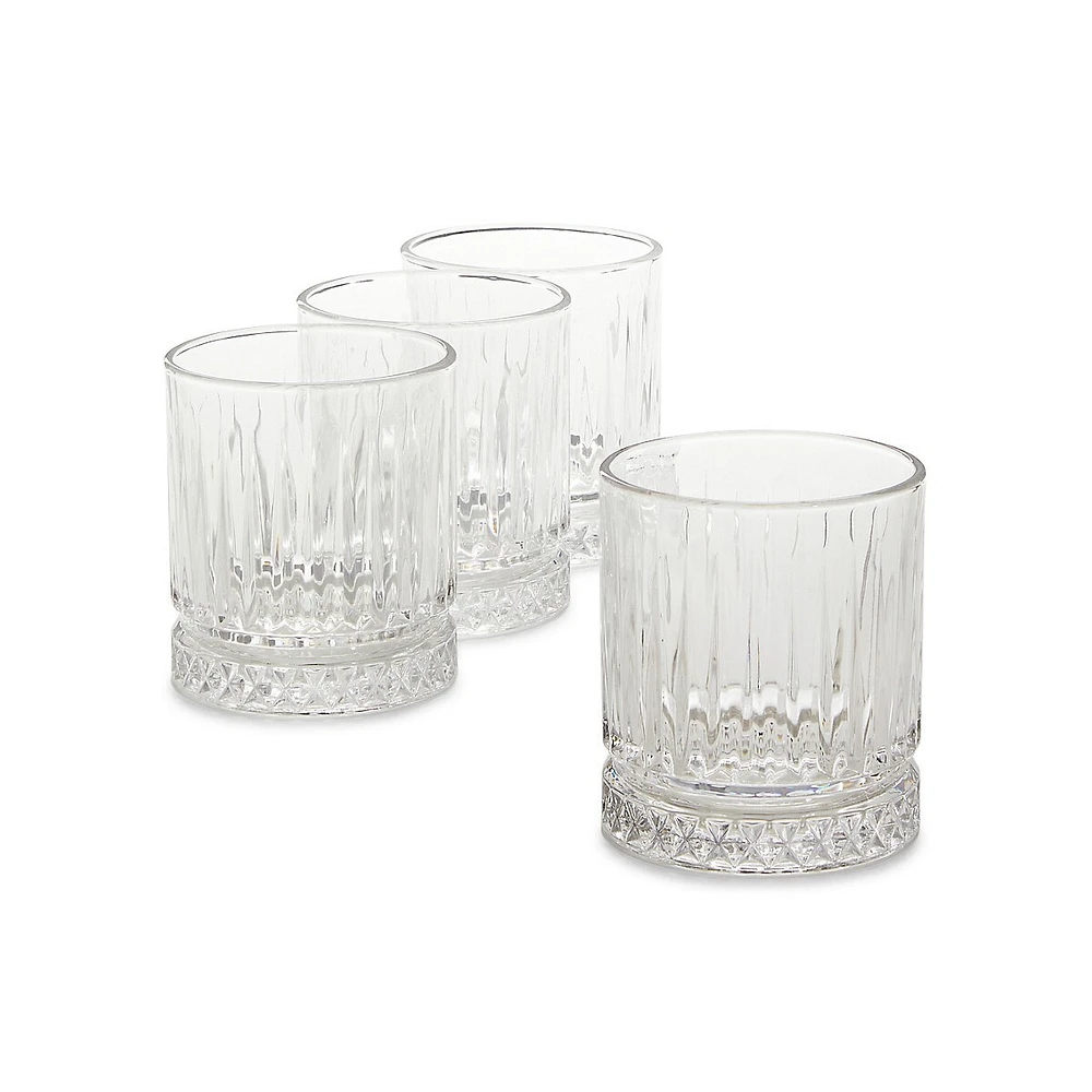 Mason 4-Piece Double Old Fashioned Glass Set