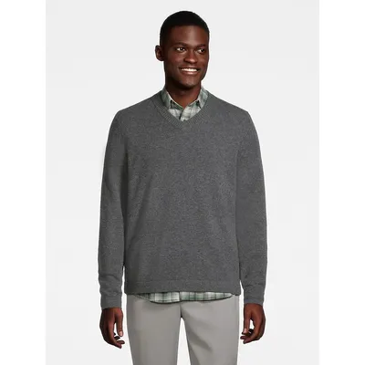 Cashmere V-Neck Sweater