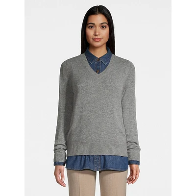 Cashmere Classic V-Neck Sweater