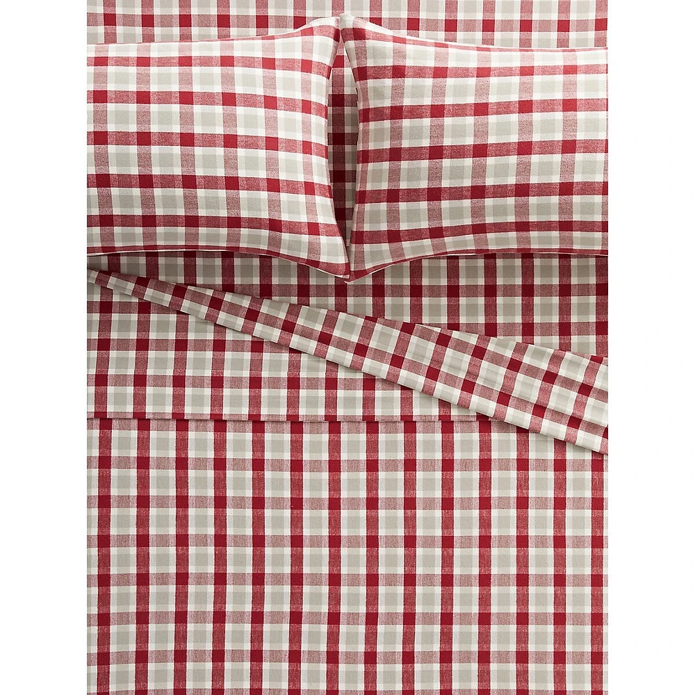 Belmont European Cotton Flannel Sheet Set