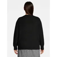 Plus Cashmere Classic Crewneck Sweater