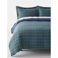 Buffalo Check Recover Recycled Flannel Duvet Cover Set