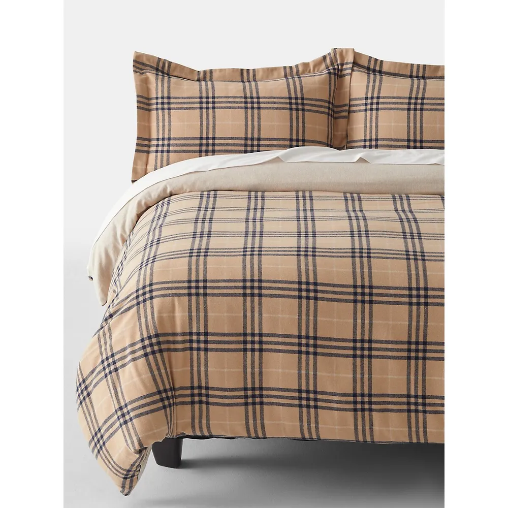 Finlay Recover Recycled Flannel Duvet Cover Set