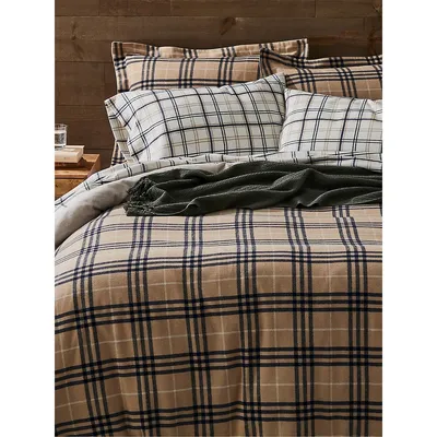 Finlay Recover Recycled Flannel Duvet Cover Set