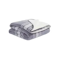 Double Layer Plush Faux Shearling Blanket