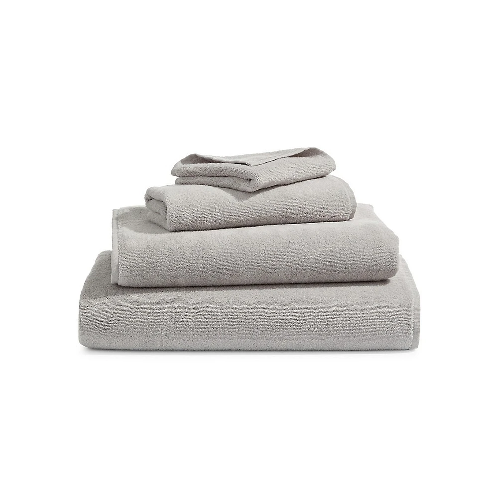 Moda At Home Allure Cotton Hand Towel (White)