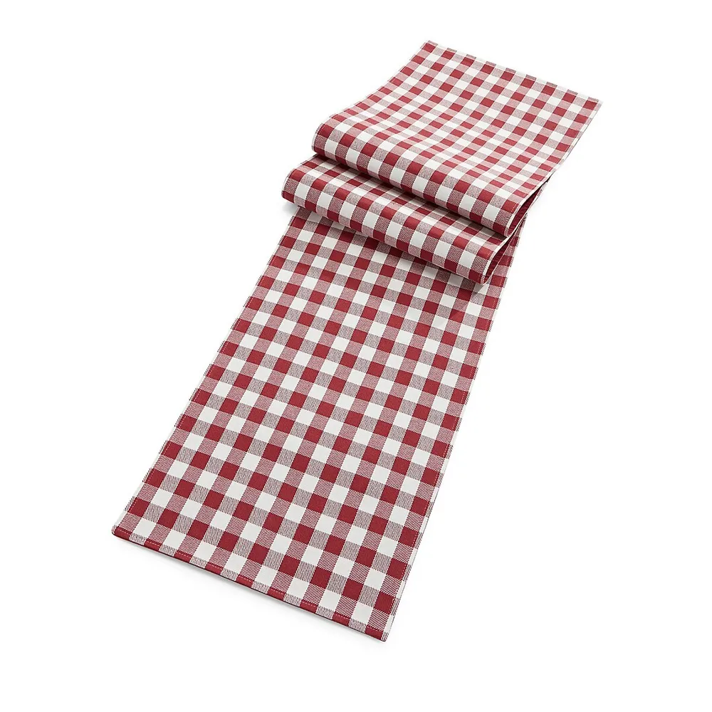 Savana Gingham Table Runner