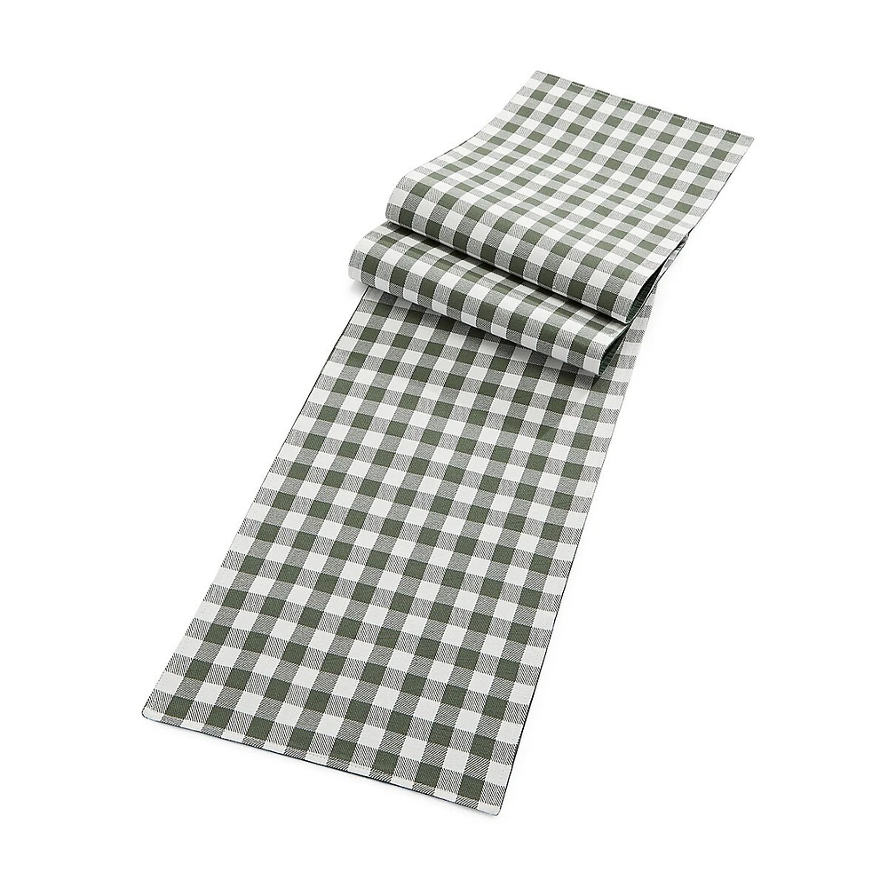 Savana Gingham Table Runner