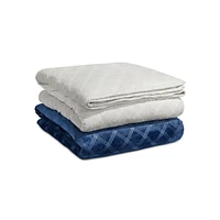 Plush Embossed Weighted Blanket