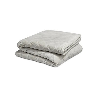 Plush Embossed Weighted Blanket