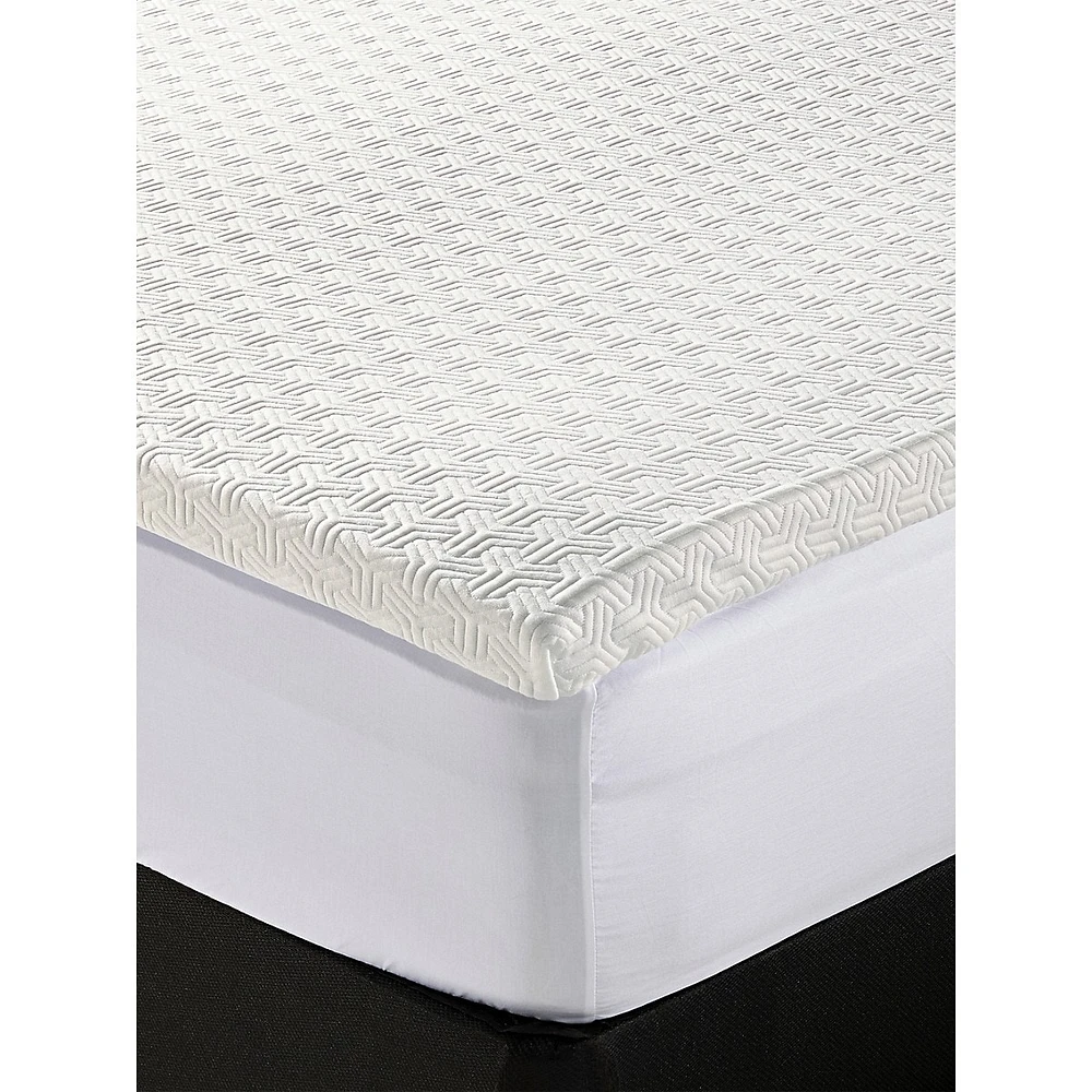 Cooling Gel Infused 2-Inch Memory Foam Mattress Topper