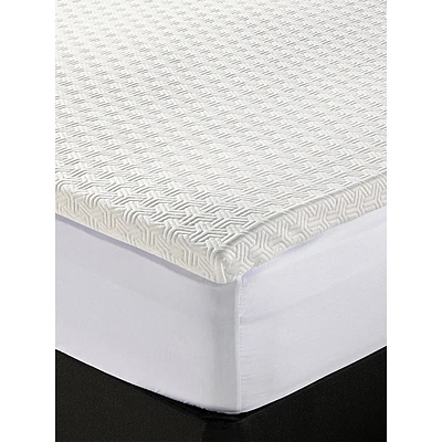 Charcoal Infused 2-Inch Memory Foam Mattress Topper