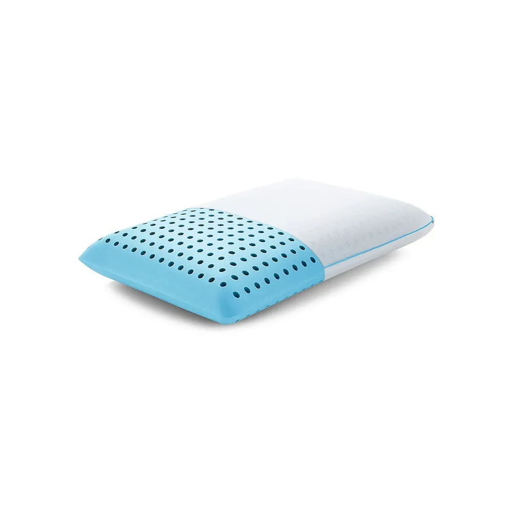 Cooling Gel-Infused Stomach Sleeper Memory Foam Pillow