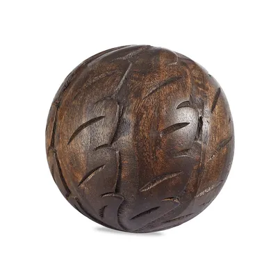 Emery Mango Wood Sphere