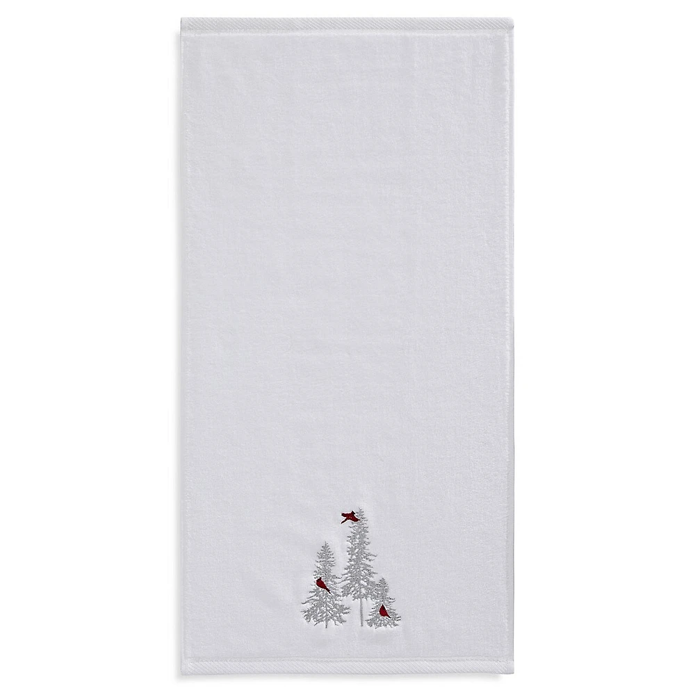 Holiday Embroidered 2-Piece Towel Set