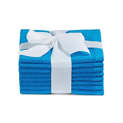 8-Pack Ribbed Washcloth Bundle