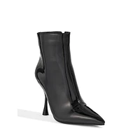 Addisyn Back-Zip Ankle Boots