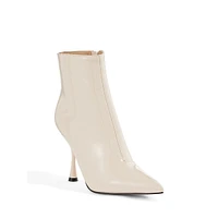 Addisyn Back-Zip Ankle Boots