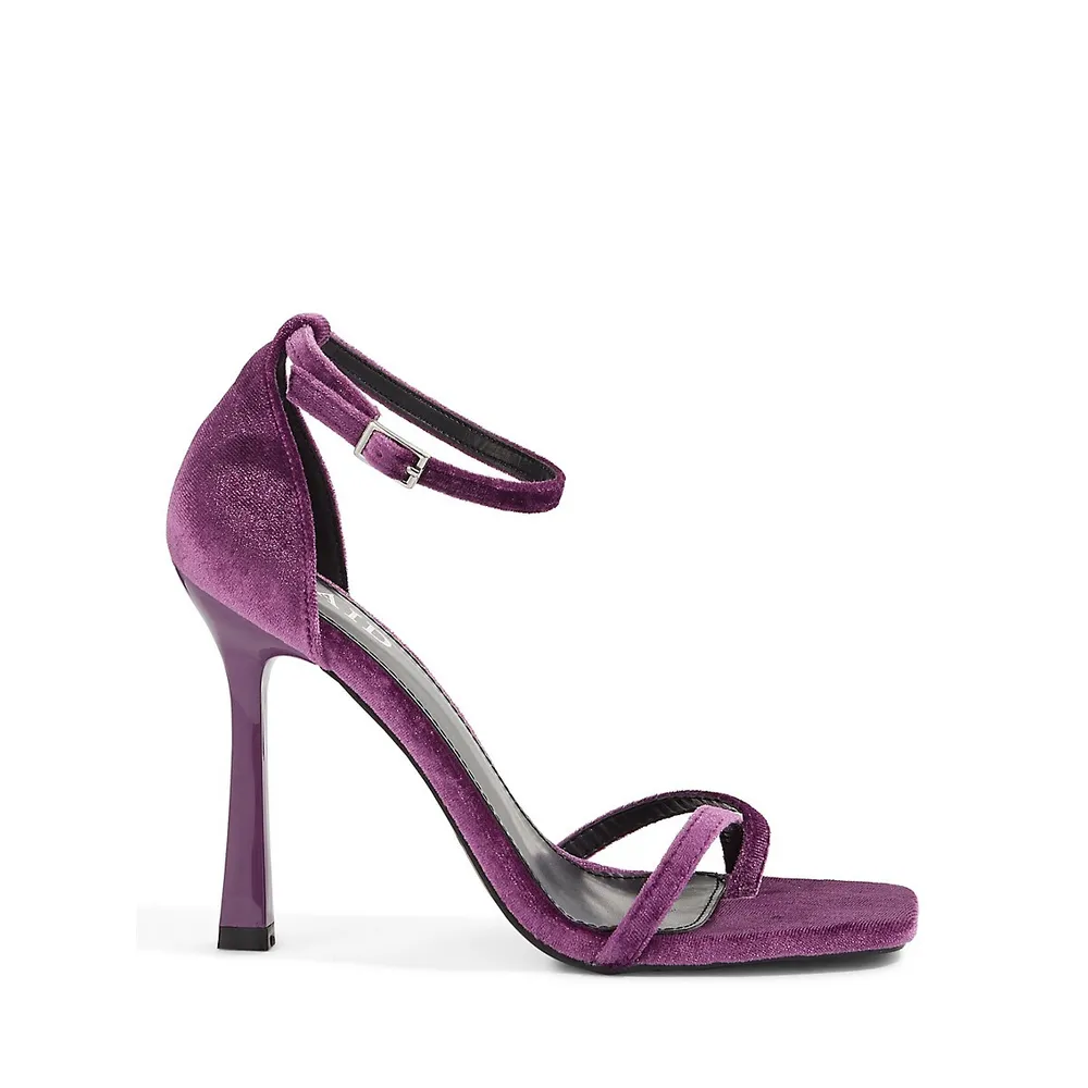 Kaiya Velvet Dress Sandals