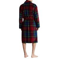 Terra Plaid Microfibre Robe