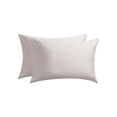 600 Thread Count 2-Piece Wrinkle-Resistant Long Staple Cotton Pillowcases