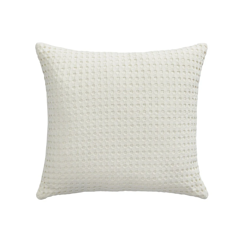 Cotton Matelassé Cushion