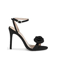 Debra Rosette-Detailed Dress Sandals