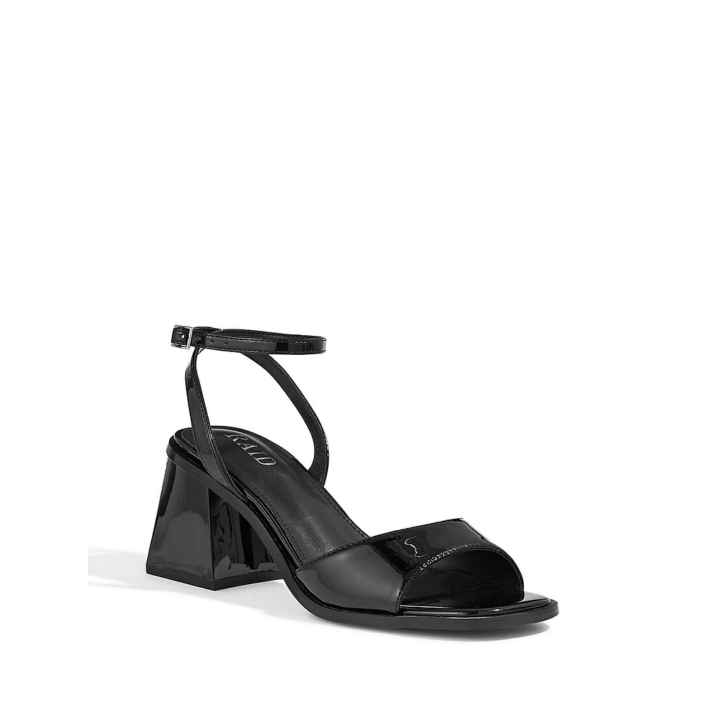 Elyse Patent Ankle-Strap Dress Sandals