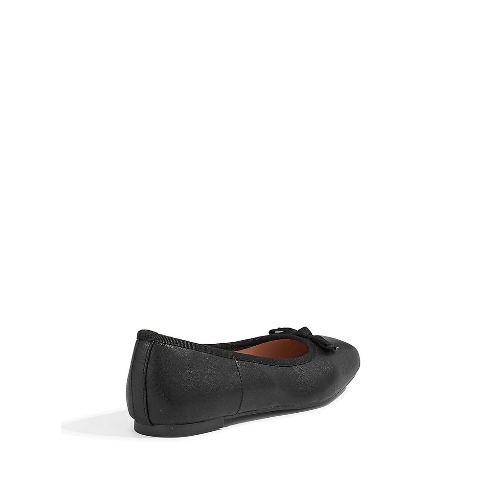 Arnell Square-Toe Ballet Flats