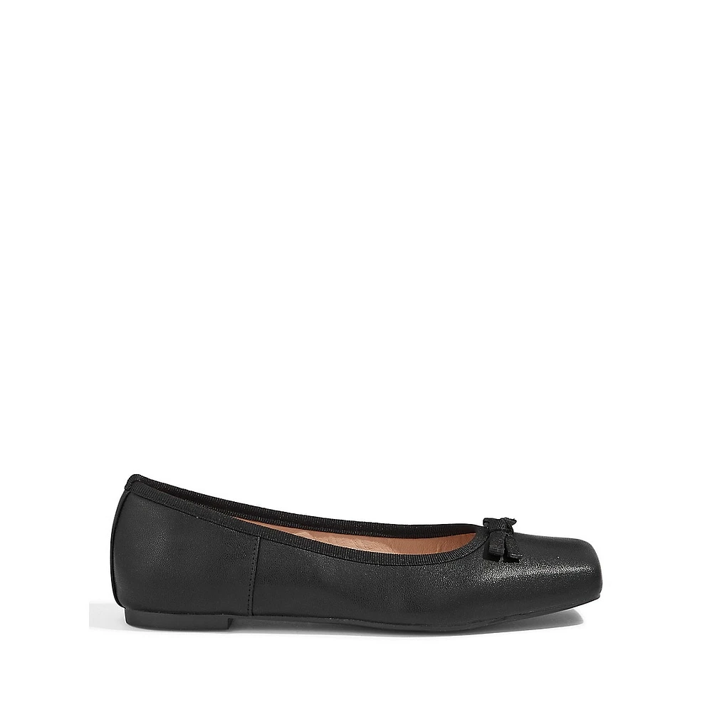 Arnell Square-Toe Ballet Flats