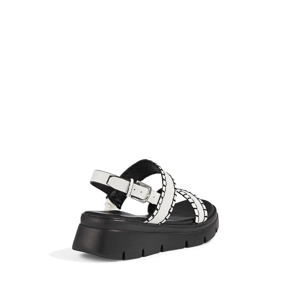 Irie Chunky Slingback Platform Sandals