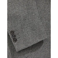 Regular-Fit Micro Houndstooth Blazer