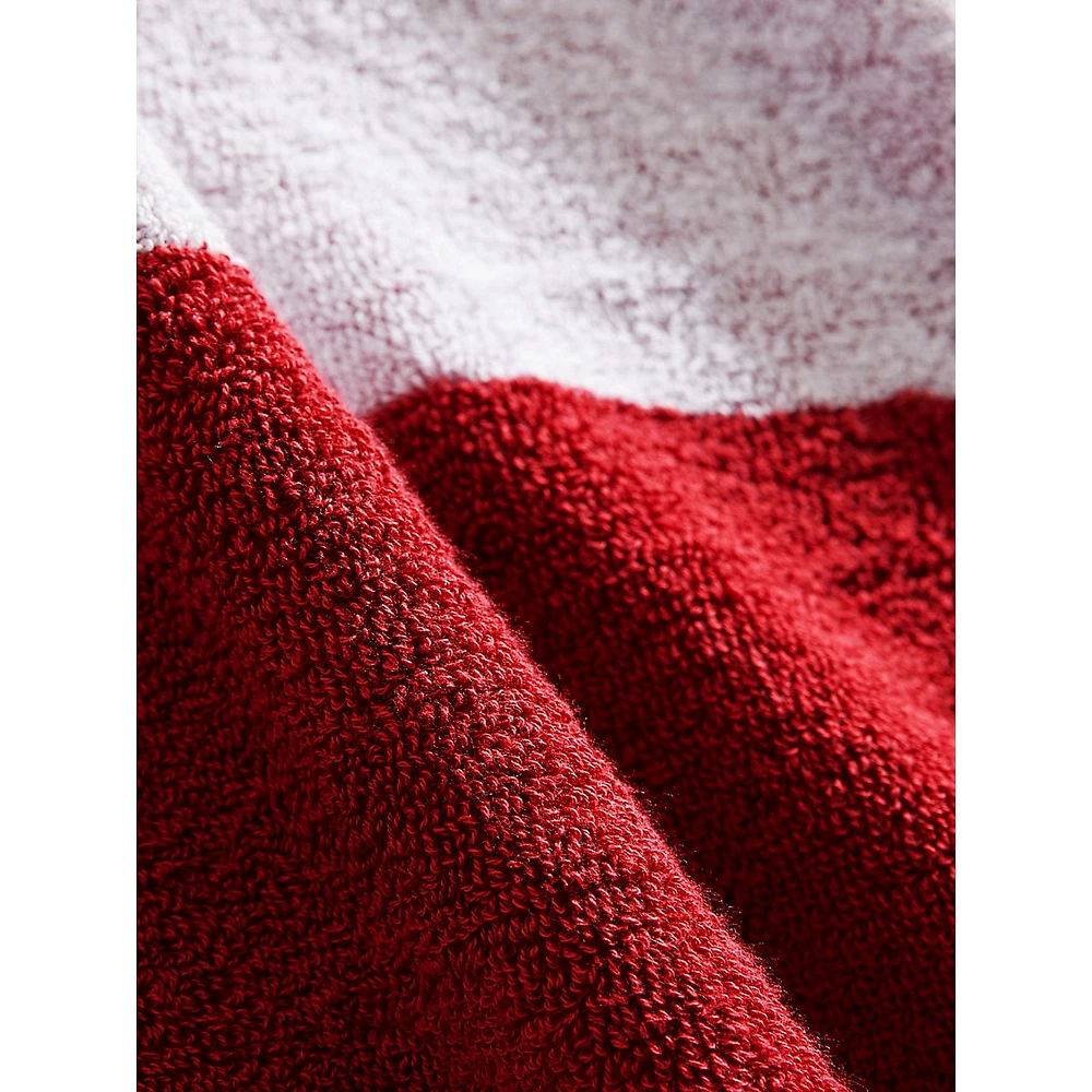 Canada Day Ombre Stripe Beach Towel