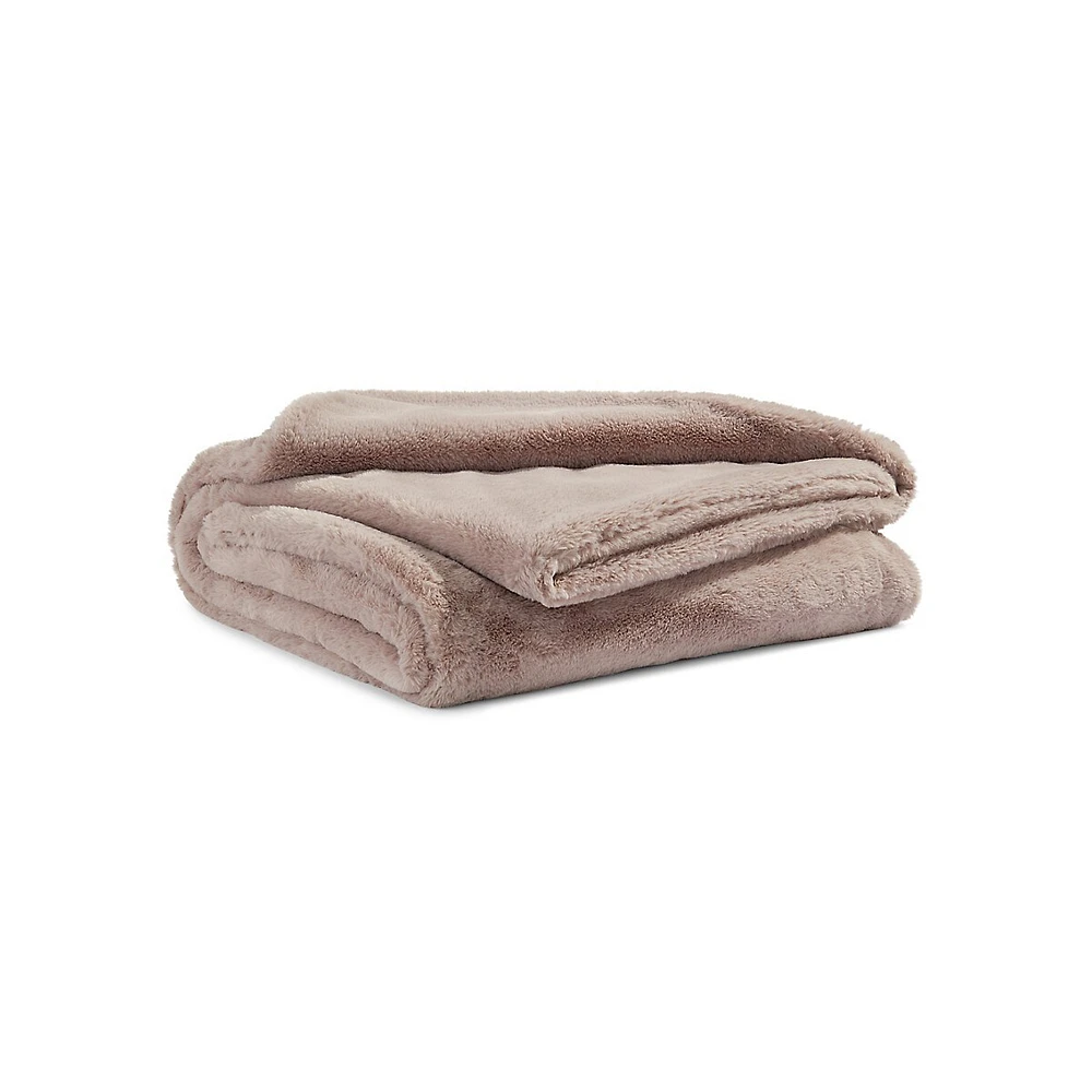 Reversible Luxe Faux Fur Throw - $24.99 When You Make Any $50+ Purchase Before Tax