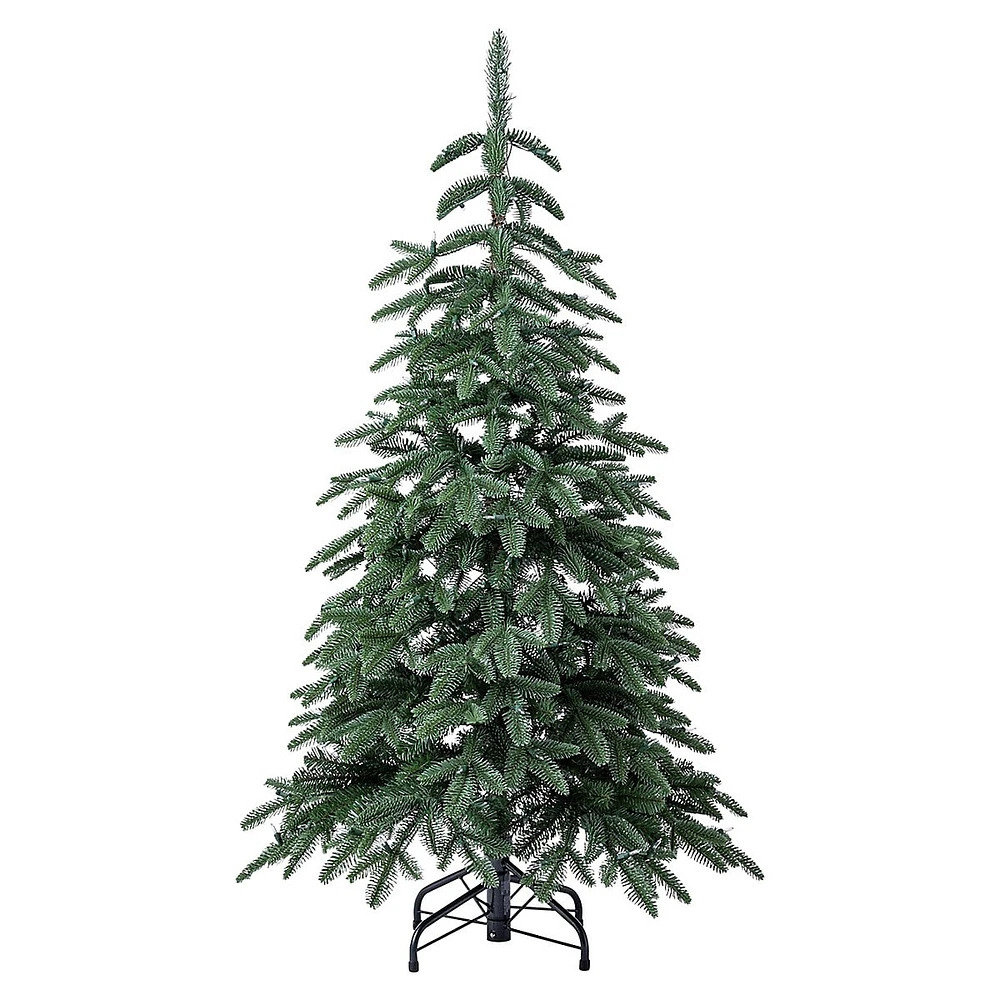 Greenery 4.5ft Pre-Lit Tahoe Pine Tree With 130 Warm White LED Lights & 533 Mixed Tips