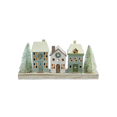 Woodland Sparkle 3 LED Cottage House