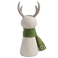 Woodland Sparkle -Inch Reindeer with Scarf Décor