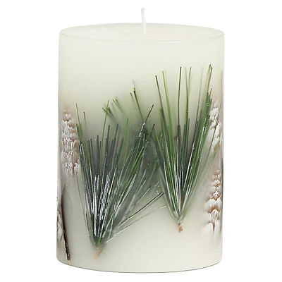 Woodland Sparkle 4-Inch Botanical Candle