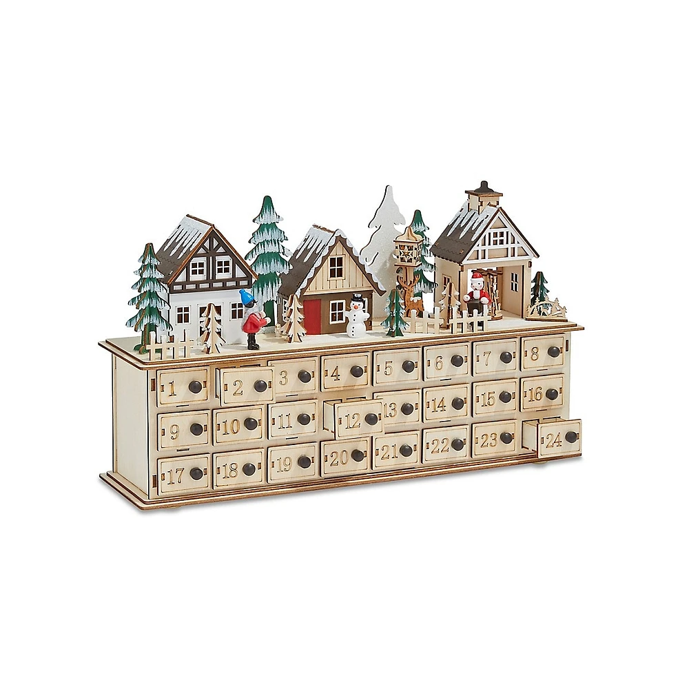 Home For The Holidays Chalets Advent Calendar