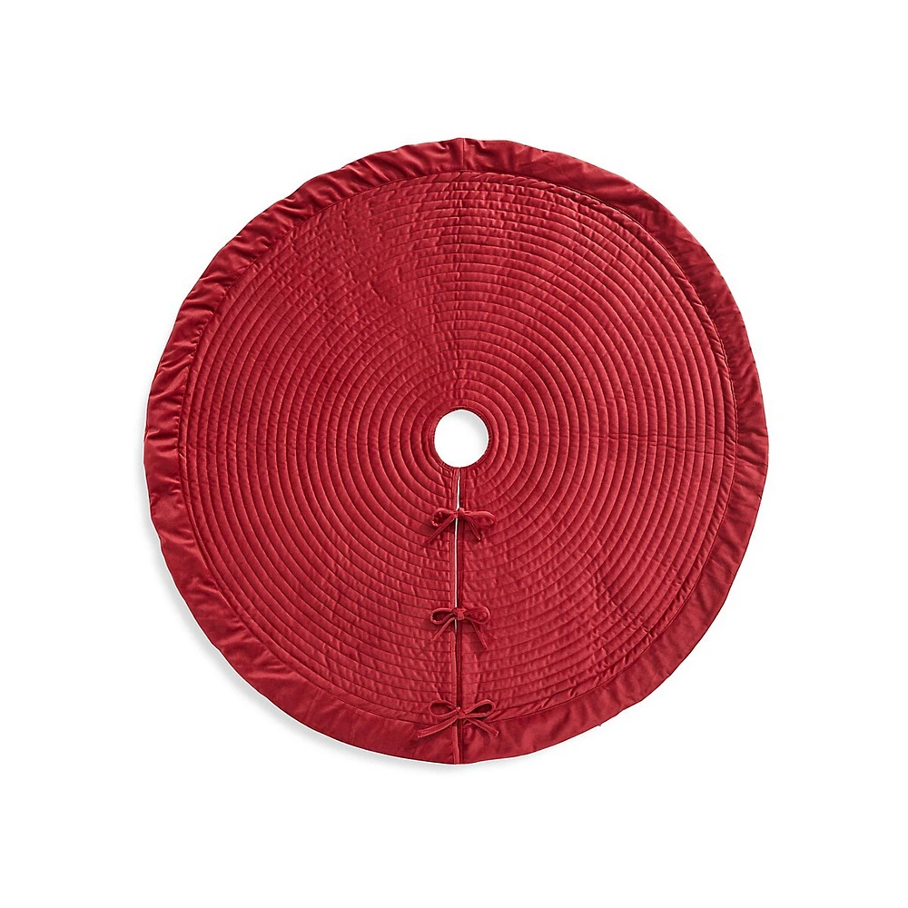 Home For The Holidays 48-Inch Quilted Tree Skirt